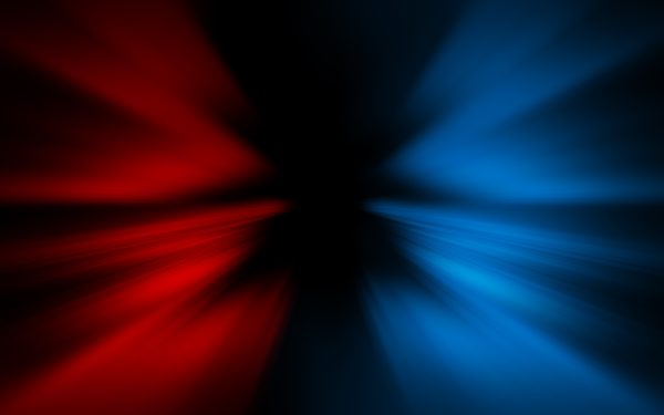 red blue black abstract light splash